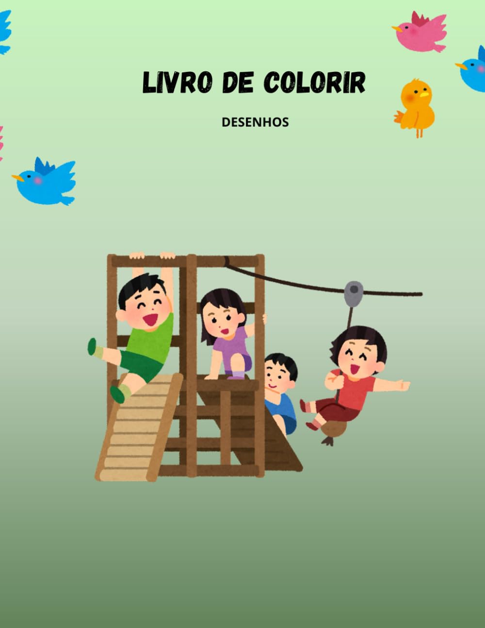 Livro de Colorir: Desenhos infantis