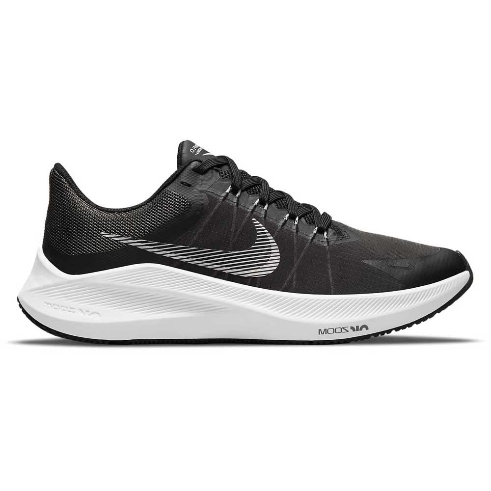 Nike Women's Training Running, Black White Dk Smoke Grey Lt Smoke, 6.5