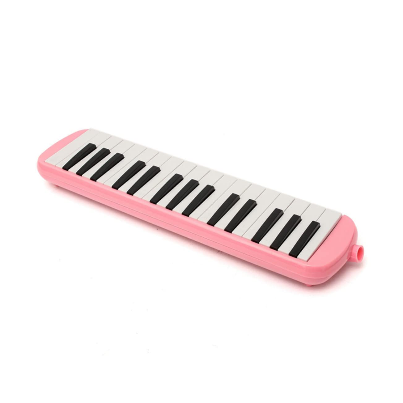 Melodica Portatile 32 Tasti Rosa per Principianti con Borsa | Lega, Facile Imparare e Assemblare, per Studenti e Appassionati di Musica