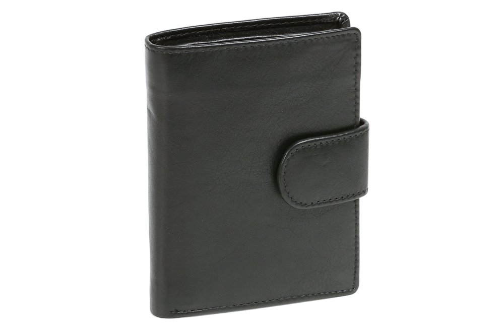 LEAS Original Portefeuille Pour Homme Et Femme Avec Bar Extérieur