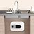 1.6 Gallon Electric Mini Tank Water Heater, 1500W 110V Electric Instant Hot Water Heater for RV, Camper, Kitchen, Food Truck, Wall-Mounted, Over Temperature Protection
