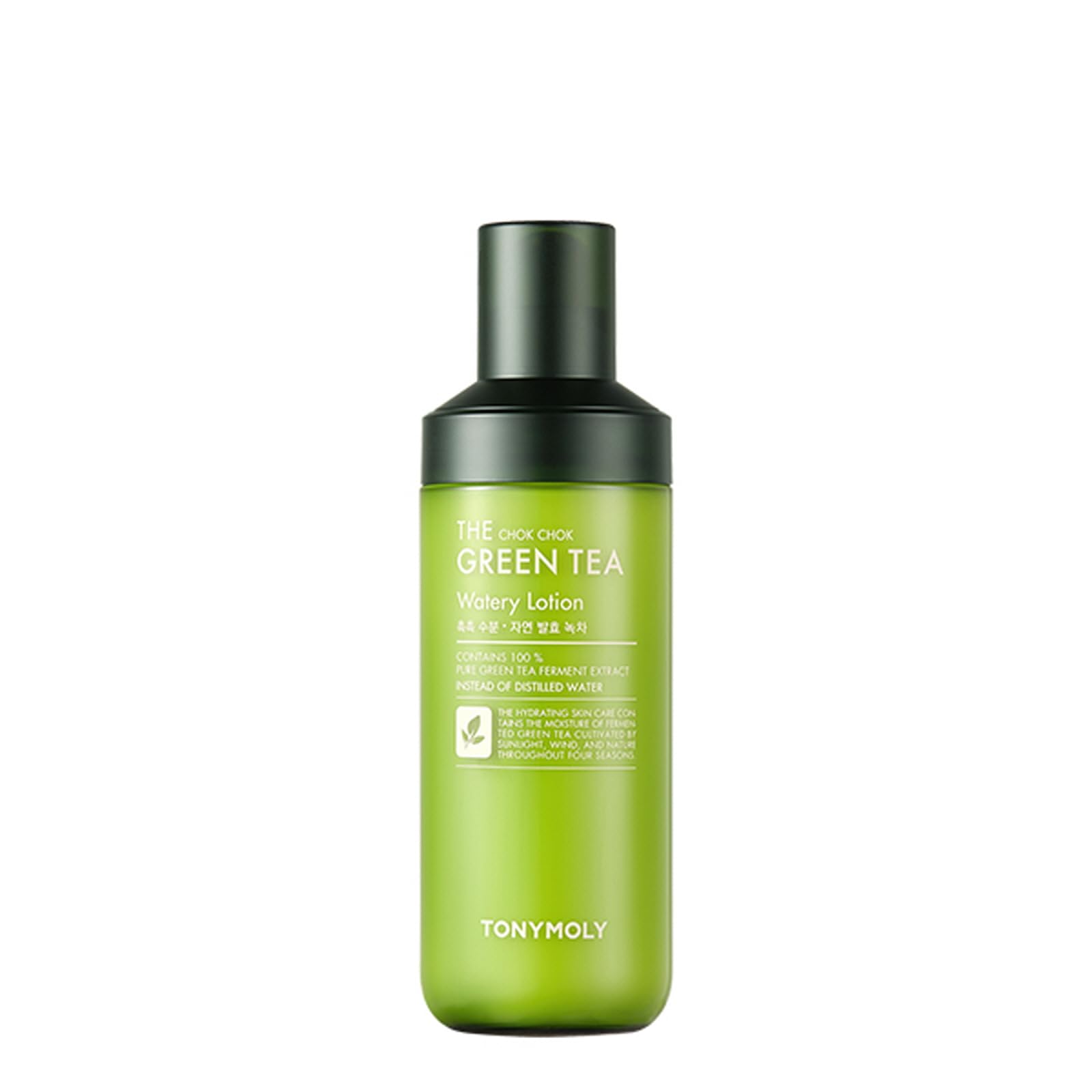 The Chok Chok Green Tea Watery Lotion - Hypoallergenic, Hydrating & Lightweight Facial Lotion with Green Tea, K-Beauty Skincare, 160ml