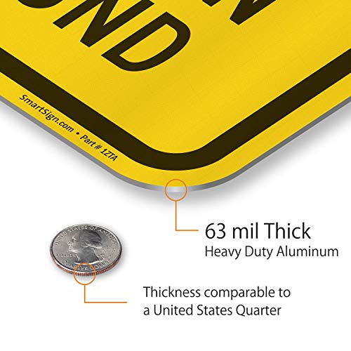 image for SmartSign Private Road Sign, Dead End Sign, Private Driveway Sign, 12 