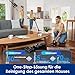 Tineco FLOOR ONE Switch S7 Stretch Nass Trockensauger & Akkusauger Set 5-in-1, FlashDry Selbstreinigung, DualBlock Anti-Tangle, 50 Min Laufzeit 22kPa Multifunktionaler Bodenreiniger für das Ganze Haus