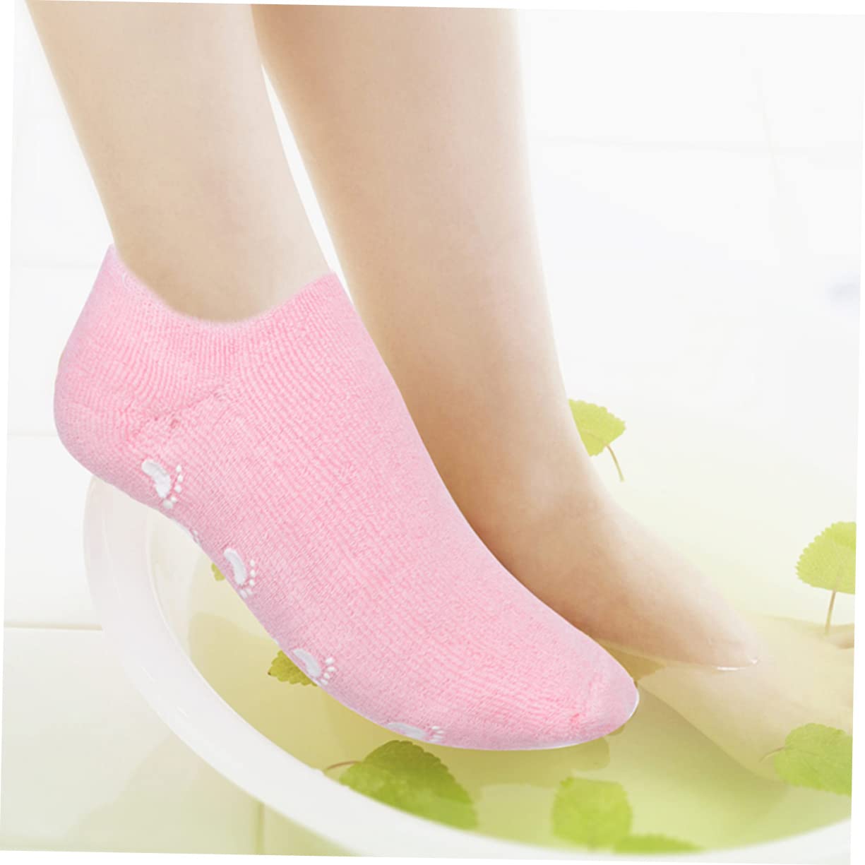 VICASKY 3paia Calzini Spa in Gel Essenziali Calzini Idratanti Per Piedi Per Dei Piedi