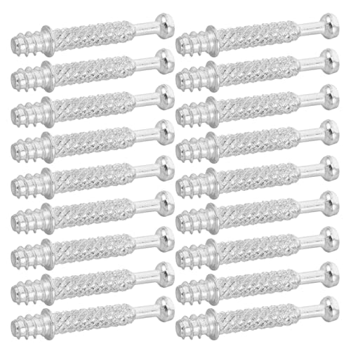 Alliage de zinc pour ce lot de 200 vis d'assemblage de meubles haute résistance