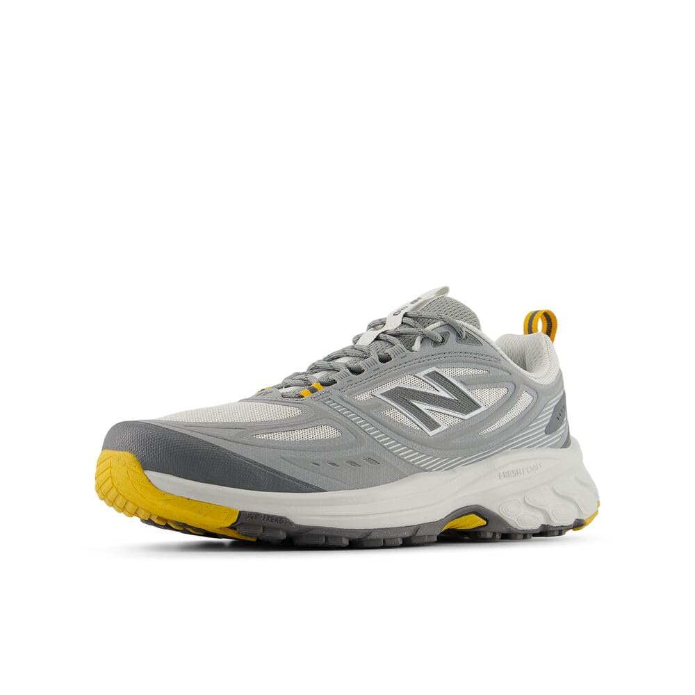 

                                                    New Balance Men's 410 V9 Trail Running Shoe, Grey 