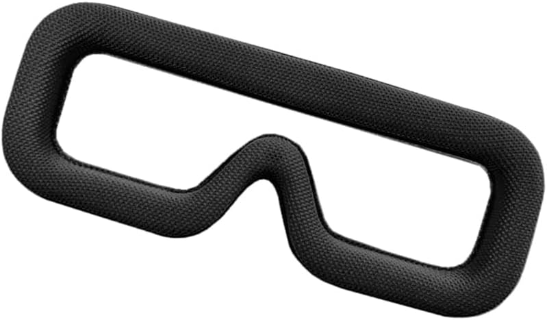 MINGCHUAN FPV Face Mask Cover RC Drone Flight Glasses Sponge Foam Eye Pad for SKYZONE 04X SKY03 Comfortable Replacement Accessories (Black Face Mask Cover)