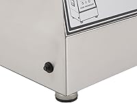 Vista 7 de Procesador de alimentos comercial de 15 L, máquina eléctrica automática de 1400 W, picadora de verduras resistente, picadora de acero inoxidable