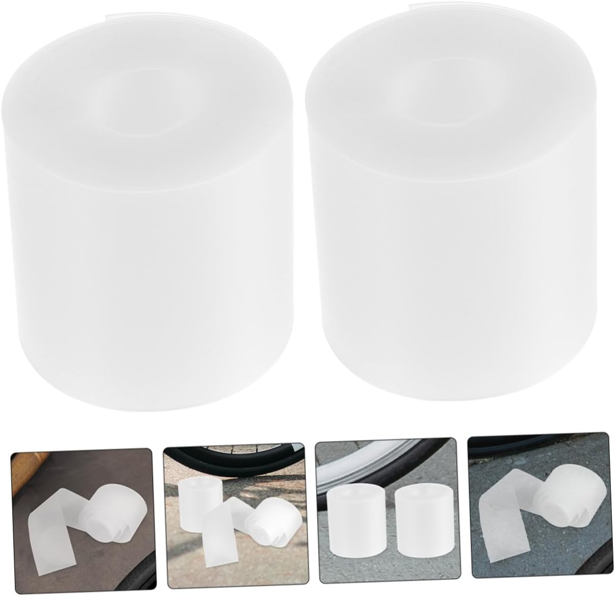 2rolls Puncture Rim Strips Lightweight Bike Tire Liner Tape for Mountain and Road Easy Installation Against Flats