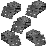 Joparri Anti-Rutsch Terrassenfliesen 30x30x2 cm 55er Set Holzfliesen Balkon Bodenbelag 5m² Bodenplatten mit Drainage und Klicksystem, Grau