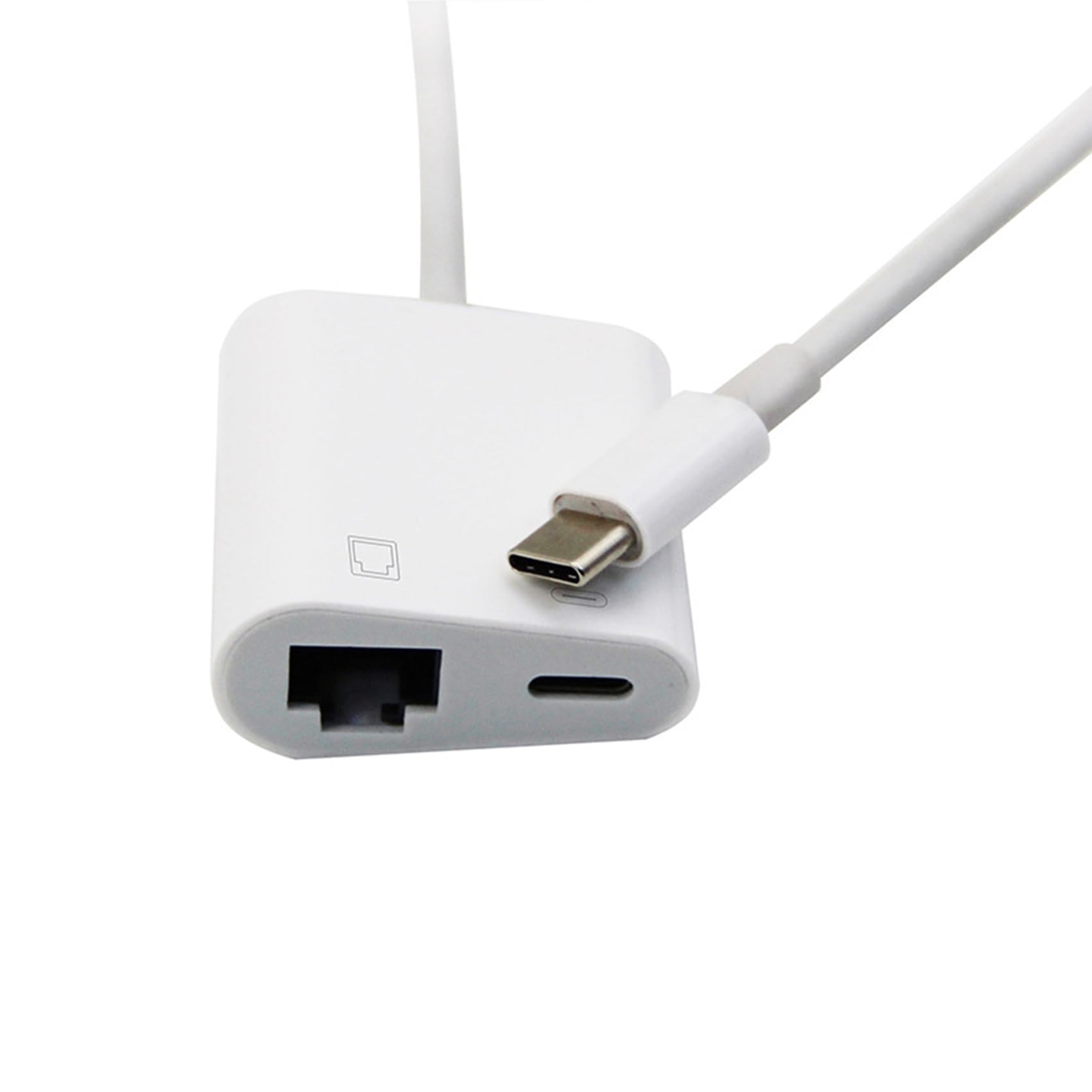 20X Tipo C Adattatore Ethernet OTG USB C A RJ45 Ethernet LAN Convertitore di Rete Cablato 100 MB per Tablet Telefono Cellulare di Tipo C.