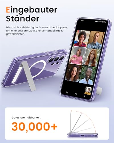 Coque Samsung S26 Ultra Magnétique avec Support et Protection Caméra