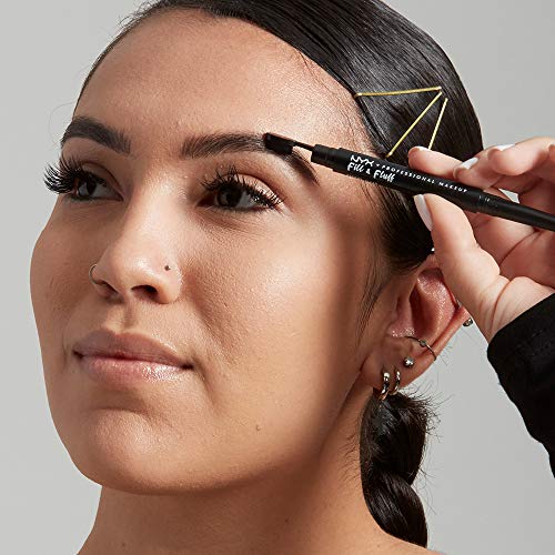 NYX PROFESSIONAL MAKEUP Fill & Fluff Eyebrow Pomade Pencil, Clear - image 6