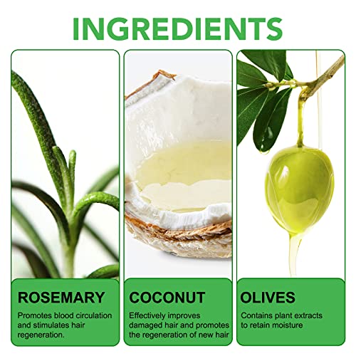 Organics Rosemary Biotin Strengthening Conditioner, Promotes Hair Growth & Scalp Health, Smooth Conditioner For Dry And Crinkled Hair, Hair Loss Conditioner Knots & Split Ends Hair Treatment, 10.56 Oz #TOP3