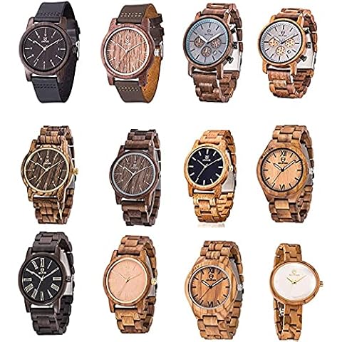 MUJUZE Wooden watch replacement watch (enter the watch model that needs to be replaced) Cover