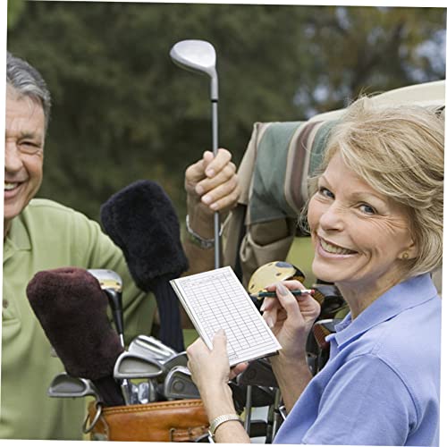 Score Card Golf Yardage Book Golf Scorecard Holder miniatura 5