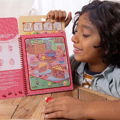 Image of Melissa & Doug Scented Water Wow! Mess Free Coloring Book, Reusable Water-Reveal Activity Pad, Fruit, Travel Toys, Party Favors, for Toddlers for Kids Ages 3+ - FSC Certified