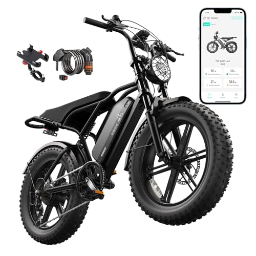 TST Electric Bike for Adults 1500W Peak 20" Fat Tire