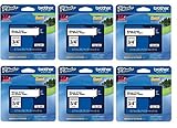 Brother Genuine P-Touch 6-Pack...