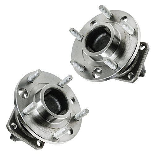 Image of TRQ Front Left and Right Wheel Bearing and Hub Assembly Set 2 Piece Compatible with 1991-1996 Chevrolet Corvette