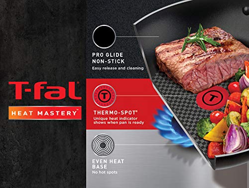 T-Fal B03902 Excite Proglide Nonstick Thermo-Spot Heat Indicator Dishwasher Oven Safe Fry Pan Cookware, 8-Inch, Red #TOP6