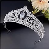 Zoom IMG-1 zgyozmng crystal tiara crown adult Zoom IMG-1 zgyozmng crystal tiara crown adult