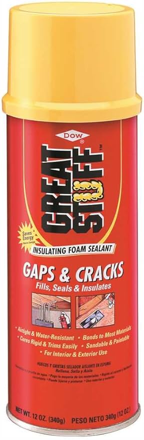 157901 Great Stuff Expanding Spray Foam Sealant, 12 oz - 441002
