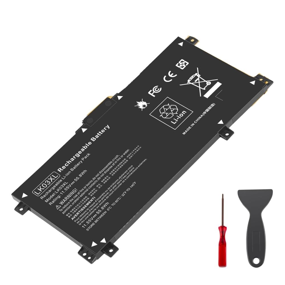 Amazon.com: Damusy LK03XL L09281-855 Battery for HP Envy - Fit for