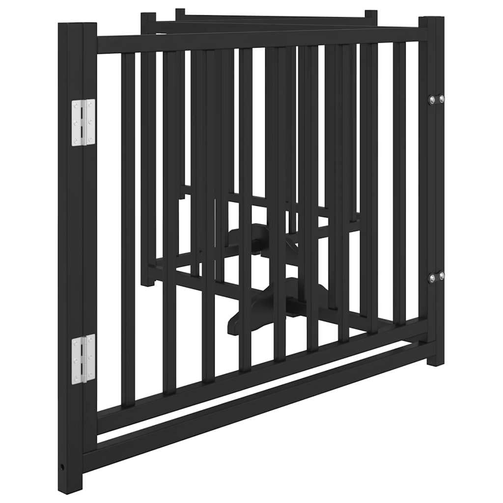 Puerta para perros de madera maciza de abeto negro, 320 cm, plegable y independiente, con puerta, patas de apoyo y cerradura para salón, cocina, escaleras como caseta para perros y recinto