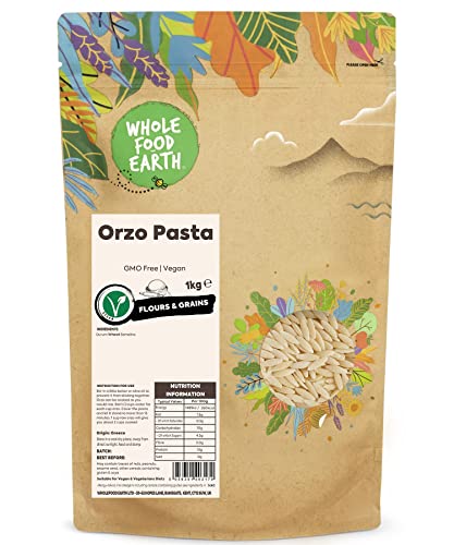 Wholefood Earth Orzo Pasta 1 kg | GMO Free
