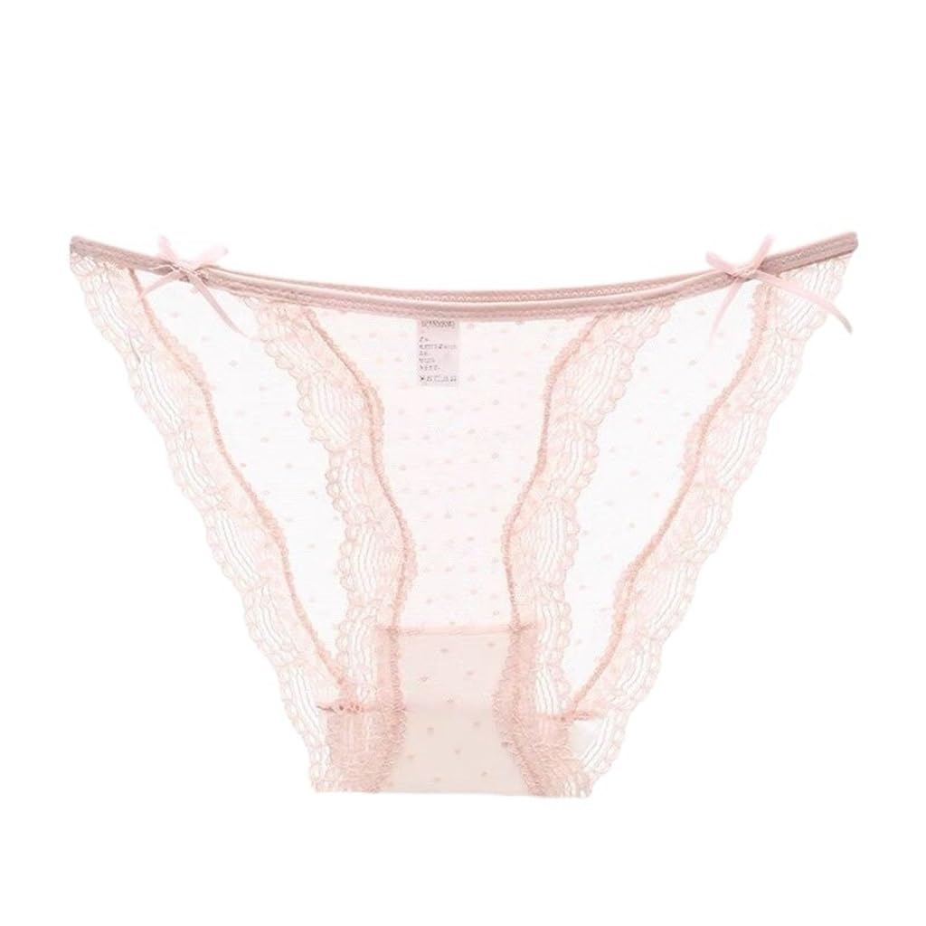 Bikini Panties Ladies Thin Section Sexy Lace Low Waist Tie Japanese Sweet Girls Briefs