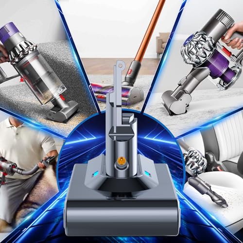 Image of Bonacell Upgraded 7.0Ah 21.6V Replacement for Dyson V8 Battery Compatible with Dyson V8 /SV10 Battery 967834-05 215681 Absolute /Fluffy /Animal /Cord-Free Handheld Vacuum