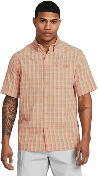 Under Armour Men's Drift Tide 2.0 Plaid Short-Sleeve T-Shirt