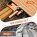YEYETUO Deck Board Straightener - Lever Operated Wood Plank Aligner, Heavy-Duty Construction Tool for Exterior Installation Productivity
