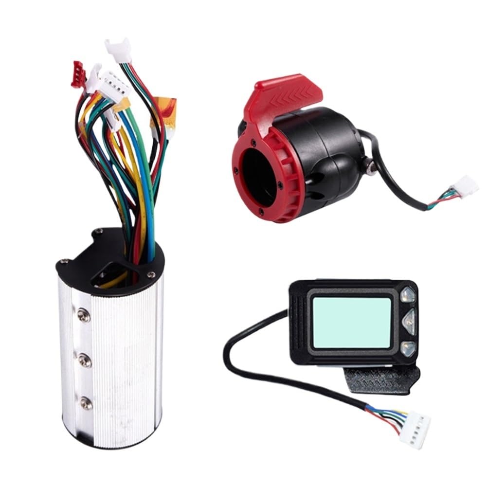 Centralina Monopattino Elettrico Set acceleratore senza spazzole Display LCD freno controller scooter elettrico 24V/36V