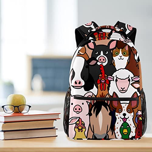 Mochila para portátil resistente al agua de gato y perro para evitar golpes 6