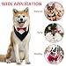 Hunde-Smoking-Fliege, formelles Hund Smoking Bandana Halsband, verstellbares Hunde-Smoking-Halsband mit Fliege f?r Hunde und Katzen
