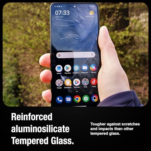 Image of Supershieldz NeoGuard HD+ Tempered Glass Screen Protector Guard for Poco F3 / Poco F3 GT /Poco F4 / Poco F4 GT /Poco X3 / Poco X3 Pro /Poco X4 Pro, 9H Hardness | Case-Friendly | Easy Installation Kit