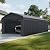 MFSTUDIO Carport 12x25 ft, Outdoor Heavy Duty Carports with Sidewalls, Metal Car Port Shed Shelters Garage Shelter Shade Car Ports with Galvanized Roof for 2 Cars, Truck and Boats ?