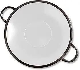 Tacho Esmaltado N16 Para Frituras - Alumínio Esmaltado 6 Litros, para Restaurantes e Lanchonetes, 21cm de Altura