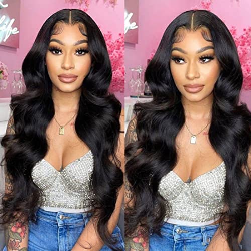 Image of Beauty Forever Body Wave V Part Wig Human Hair - Glueless Wear and Go Wig for Women, Natural Blend No Leave Out Wig, Beginner Friendly Protective Style, Small Cap, 150% Density Natural Color 24 Inch