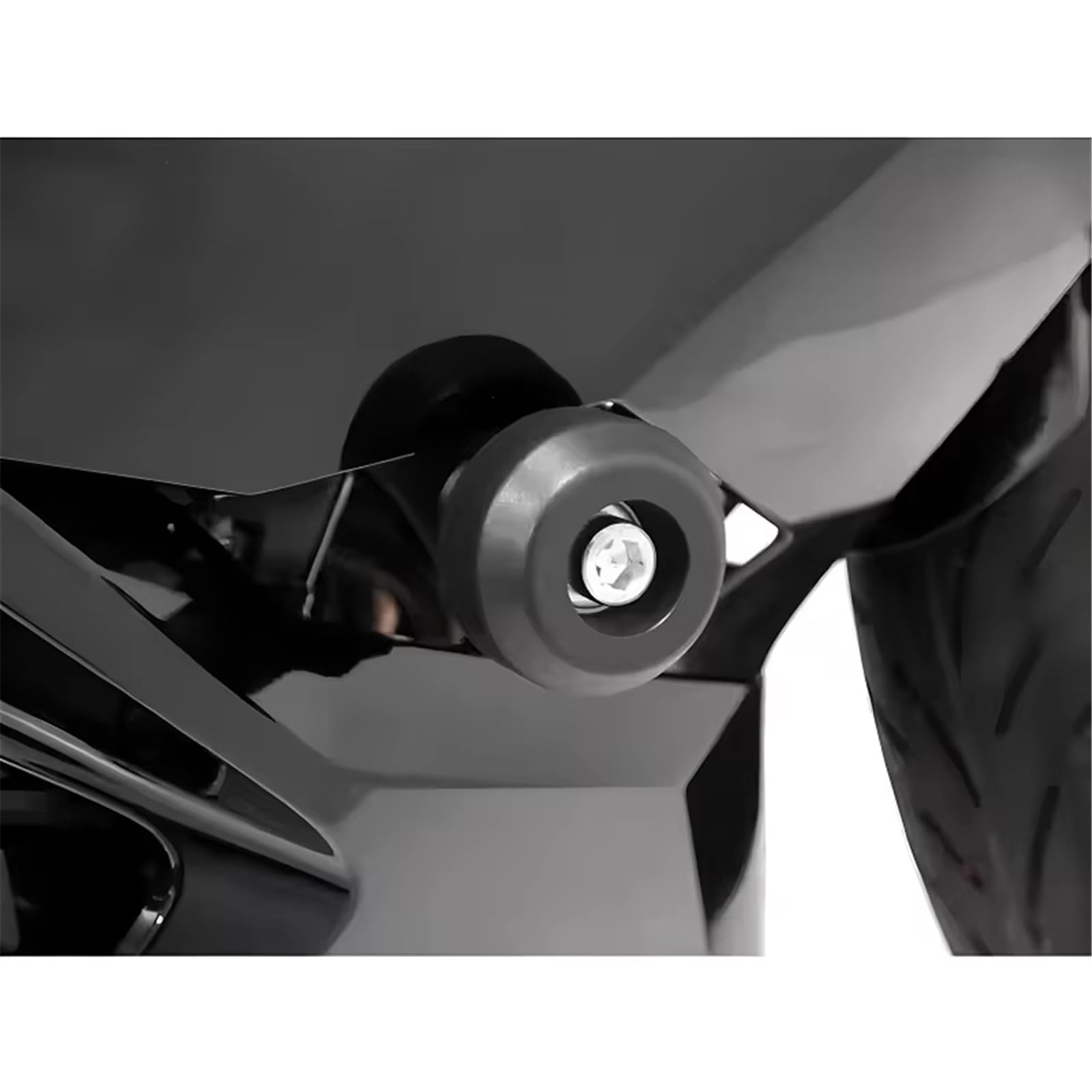 Topes Anticaida Moto Para 400 2018-2024 eje de protección contra choques marco motocicleta almohadilla choque Protector deslizante del estator motor