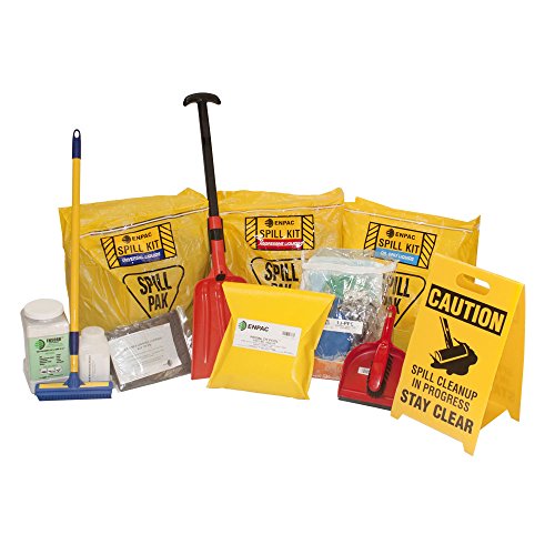Enpac 50-Gallon Wheeled Multi-Responder SHT Refill Kit, Drum Not Included, Universal, Aggressive, and Oil