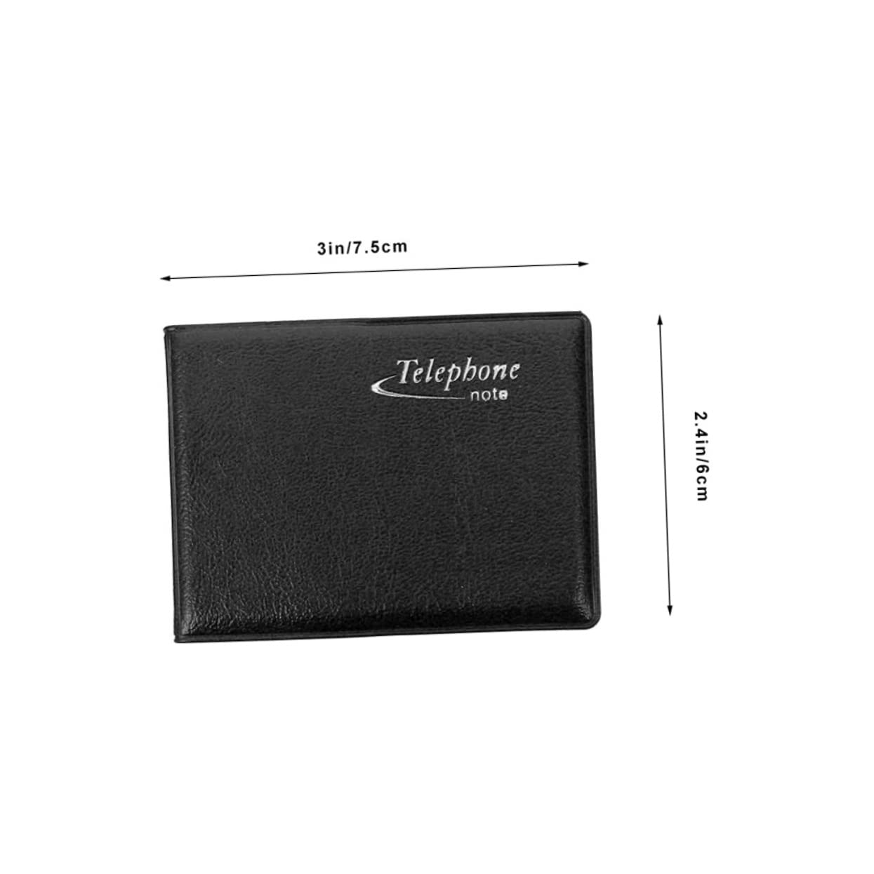 EXCEART Lot de 12 Mini carnet d'adresses - Petit répertoire téléphonique pour Portefeuille