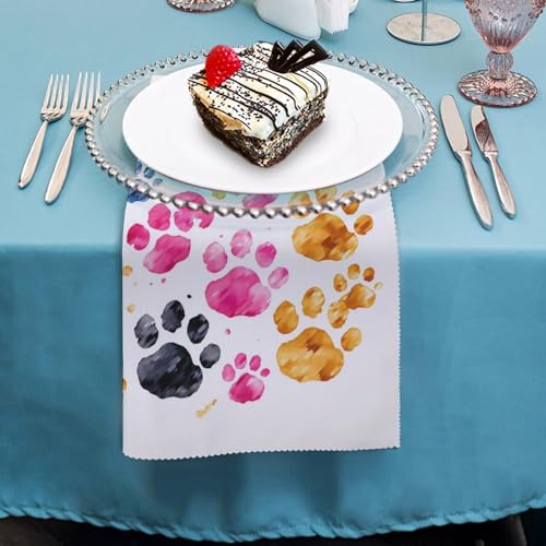 Servilletas de Tela Cuadradas con Estampado Floral 2 Piezas miniatura 4