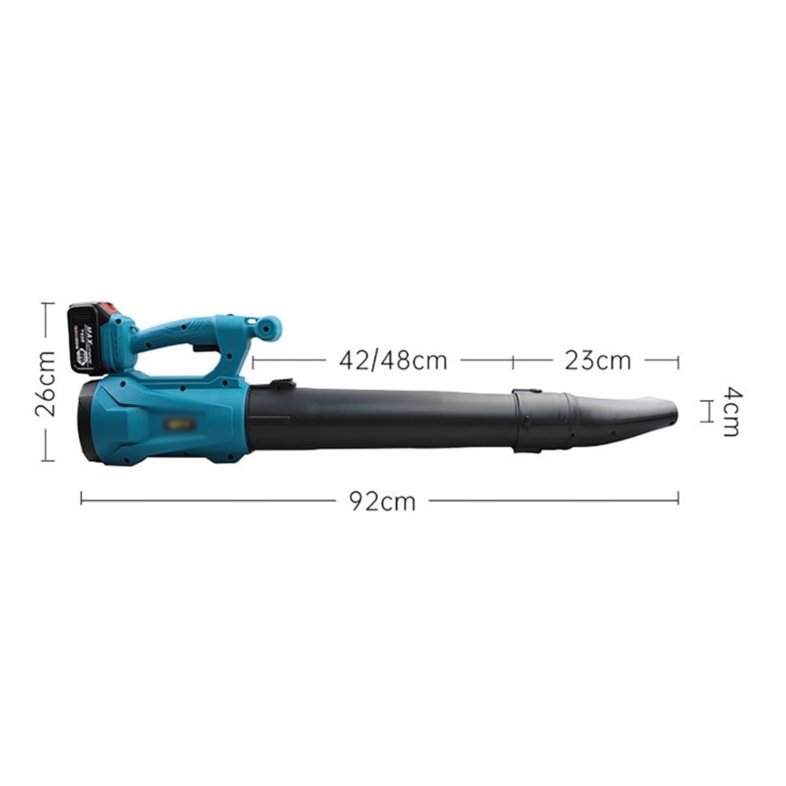 Aspirador Jardín Soplador De Aire Eléctrico Inalámbrico, Hojas Succión, Limpiador Polvo, con Batería Litio Recargable Mantenimiento Jardín Potente Esfuerzo(1 Charger 1 Battery)