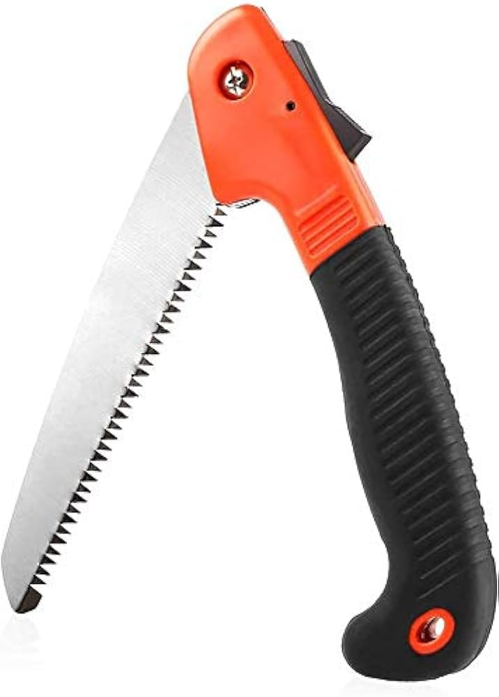 SADAIV NIPUN Folding Saw, 7inch Pruning Hand Saw with SK5 Steel Blade for Tree Trimming, Camping, Gardening, Hunting, Cutting Wood, PVC, Bone with Ergonomic Handle Design (B0CQP9SRG2) Amazon Price History, Amazon Price Tracker