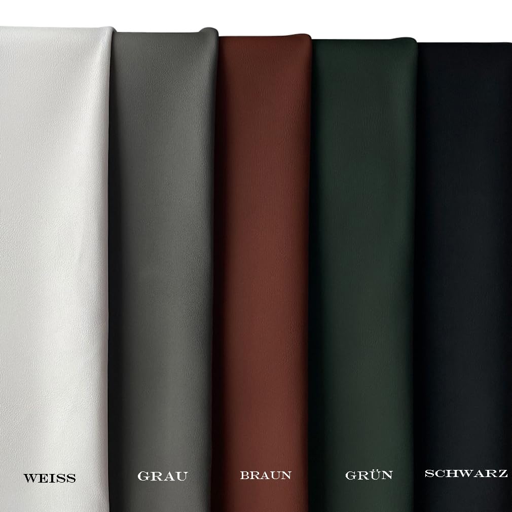 Lycce Kunstleer per meter soft | 68.000 schuurcycli | 1 strekkende m x 1,40 m brede stoffering stof voor versch. DIY projecten, als meubelstof & reparatie | hoge lichtechtheid | 430 g/m² (taupe