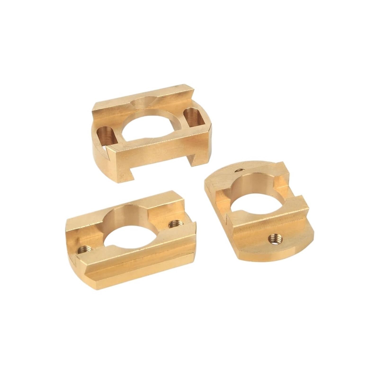 3D 18 mm Oldham-Kupplung Ender 3 V2 CR10 CR10S Pro T8-Schraubenkupplung Z-Achse 8 mm Messing-Leitspindel-Heißbett for 3D-Druckerteile(4 pcs)